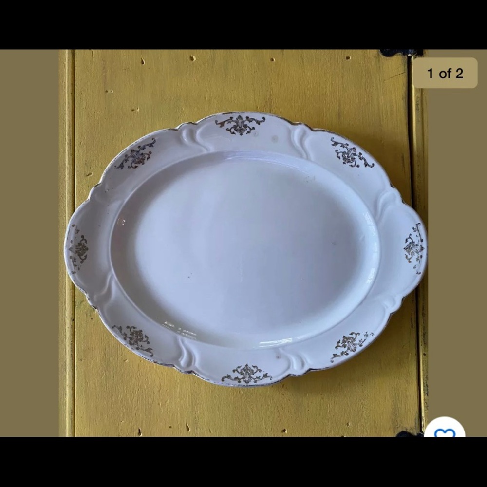 Taylor Smith Taylor vintage platter